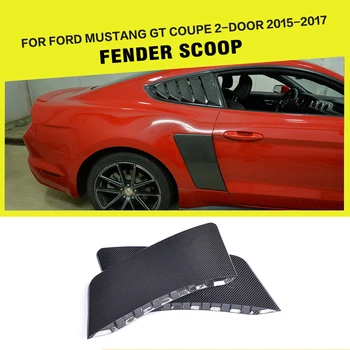 Od karbonskih vlakana / FRP stražnje krilo ukrasne lopatice garde za Ford Mustang Coupe 2-vrata 2016 2017