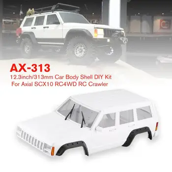 RCtown RC AX-313 12.3 inch/313mm Car Body Shell za 1/10 RC Truck Robot Aksijalni SCX10 & SCX10 II 90046 90047 Cars Body Shell Set