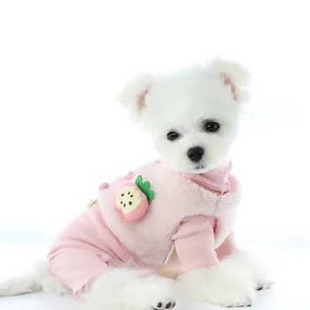 Jesenski Пижама za pse blagi voćni stil kombinezon za pse prsluk izmjenjivi medo pudlica odjeća za kućne ljubimce XS S M L XL