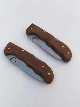 Novi džepni nožić na sklapanje kuglični ležaj stainlees čelika otvoreni alati za kampiranje opstanak orah ručka oštar kvalitetan grm